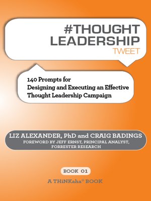 cover image of #THOUGHT LEADERSHIP tweet Book01